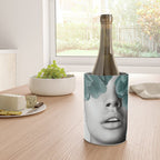Floral Portrait (woman) Wine Chiller Gallery Image 4