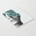 Floral Portrait (woman) Notebook Gallery Image 2