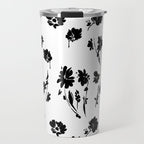 Brushstrokes meadow flowers BN Travel Mug Gallery Image 1