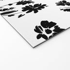 Brushstrokes meadow flowers BN Welcome Mat Gallery Image 2