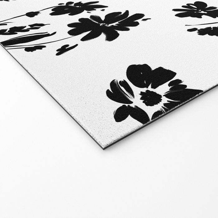 Brushstrokes meadow flowers BN Welcome Mat Gallery Image 2