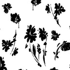 Brushstrokes meadow flowers BN Coffee Mug Gallery Image 2