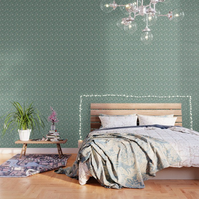 Green Leaves Pattern  Wallpaper Gallery Image 3