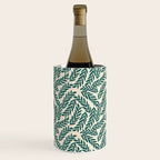 Green Leaves Pattern  Wine Chiller Gallery Image 1