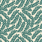 Green Leaves Pattern  Coffee Mug Gallery Image 2
