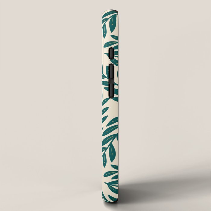 Green Leaves Pattern  iPhone Case Gallery Image 2