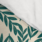 Green Leaves Pattern  Comforter Gallery Image 4