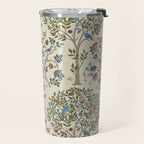 William Morris Vintage Kelmscott Tree Orchard Travel Mug Gallery Image 2