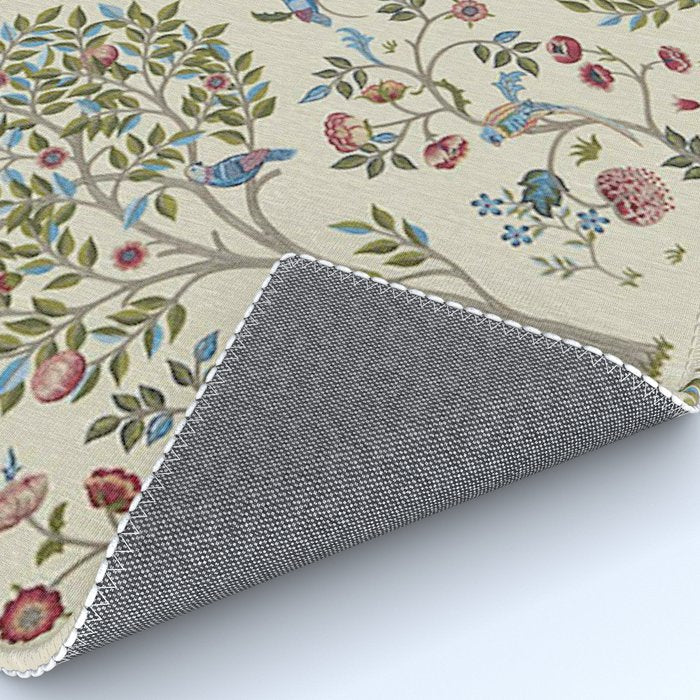 William Morris Vintage Kelmscott Tree Orchard Rug Gallery Image 4