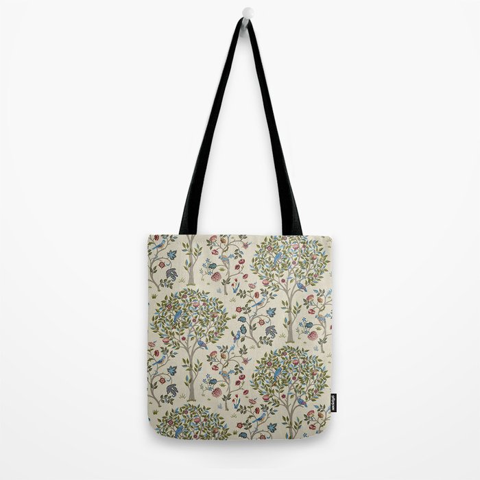 William Morris Vintage Kelmscott Tree Orchard Tote Bag Gallery Image 2