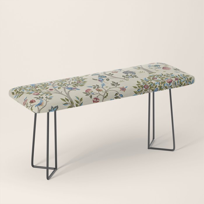 William Morris Vintage Kelmscott Tree Orchard Bench Gallery Image 1