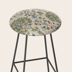 William Morris Vintage Kelmscott Tree Orchard Stool Gallery Image 2