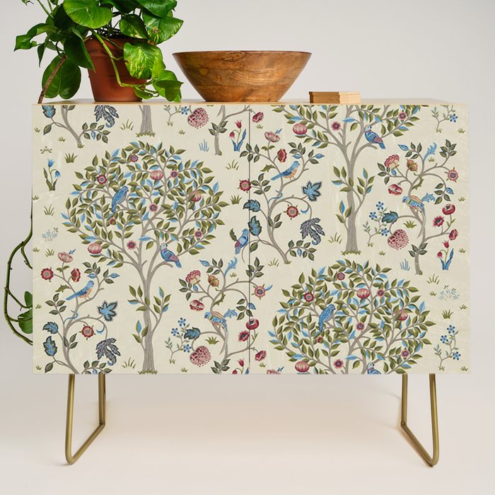 William Morris Vintage Kelmscott Tree Orchard Credenza Gallery Image 1