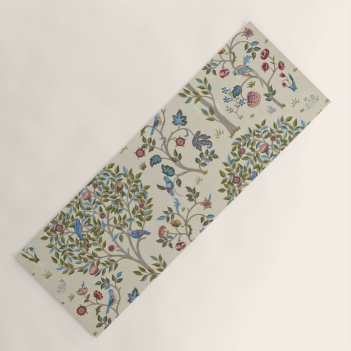 William Morris Vintage Kelmscott Tree Orchard Yoga Mat Gallery Image 1