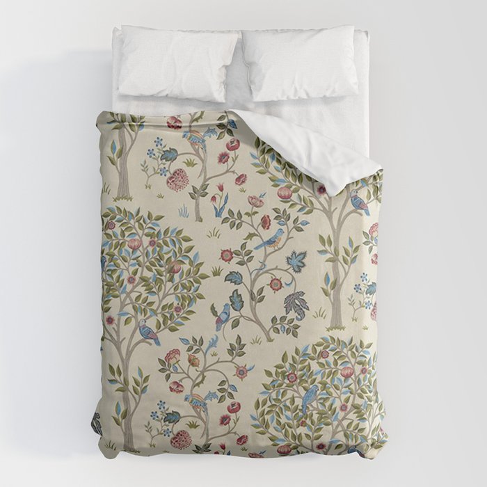 William Morris Vintage Kelmscott Tree Orchard Duvet Cover Gallery Image 6