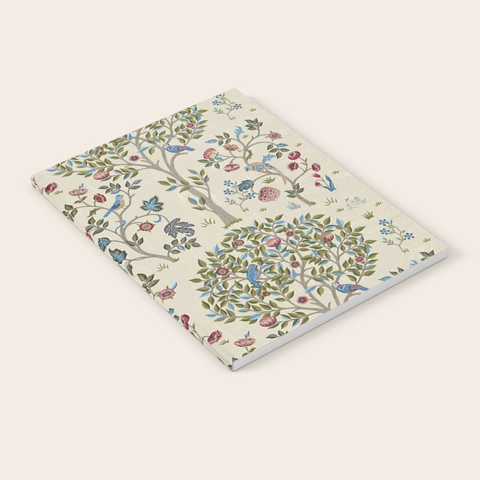 William Morris Vintage Kelmscott Tree Orchard Notebook Gallery Image 1