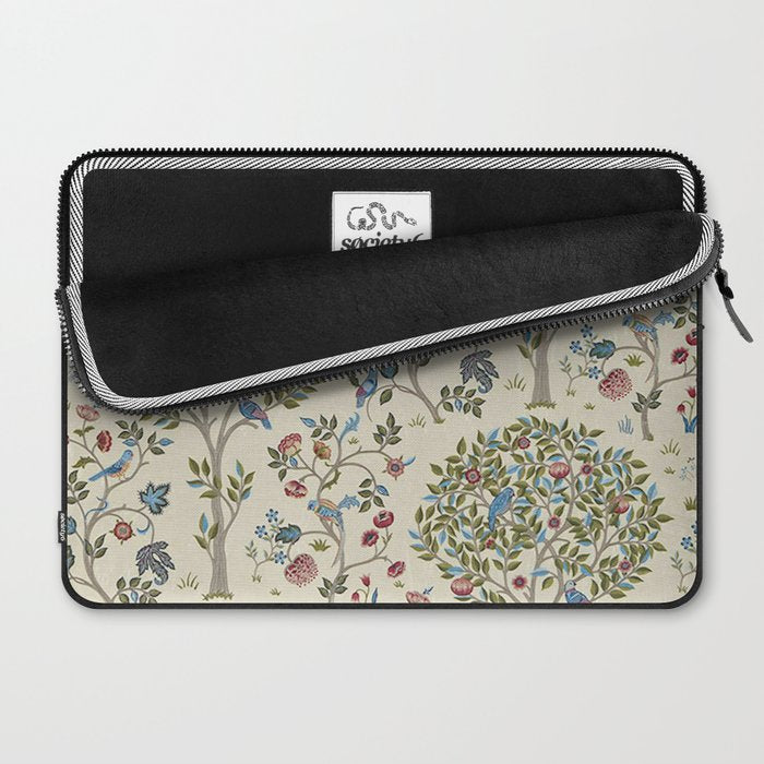 William Morris Vintage Kelmscott Tree Orchard Laptop Sleeve Gallery Image 2