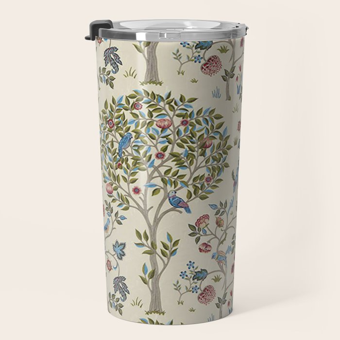 William Morris Vintage Kelmscott Tree Orchard Travel Mug Gallery Image 3
