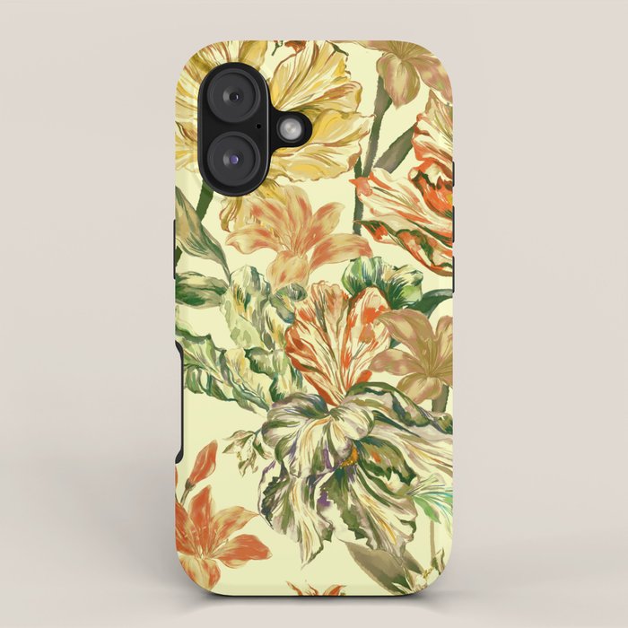 Watercolor Golden Bloom iPhone Case Gallery Image 1
