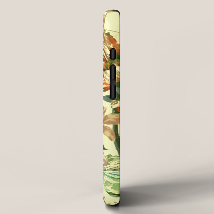 Watercolor Golden Bloom iPhone Case Gallery Image 2