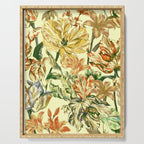 Watercolor Golden Bloom Serving Tray Gallery Image 1