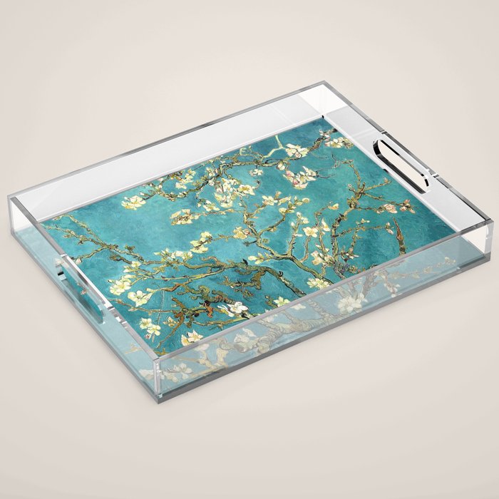 HD Vincent Van Gogh Almond Blossoms Acrylic Tray Gallery Image 1