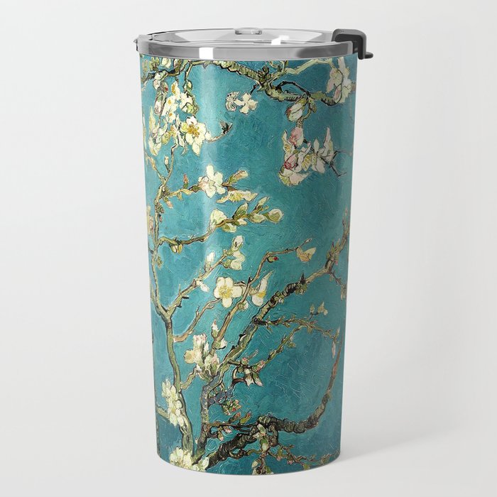 HD Vincent Van Gogh Almond Blossoms Travel Mug Gallery Image 2