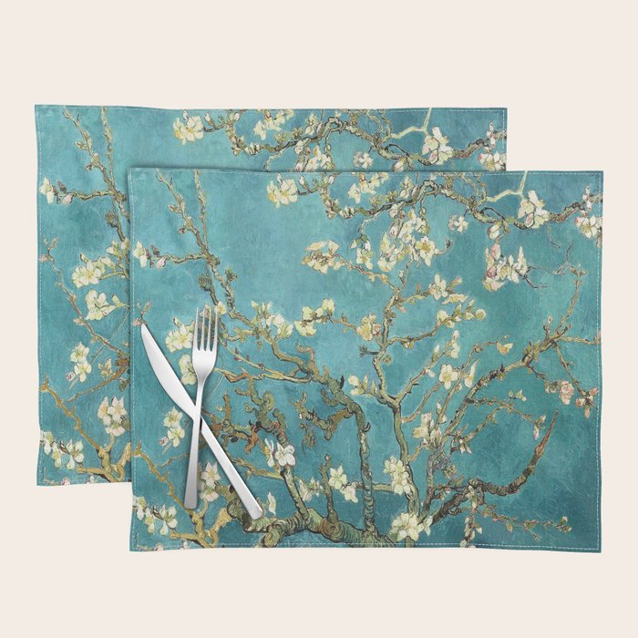 HD Vincent Van Gogh Almond Blossoms Placemat Gallery Image 1