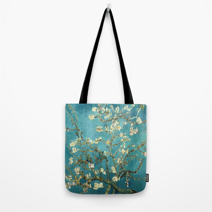 HD Vincent Van Gogh Almond Blossoms Tote Bag Gallery Image 2