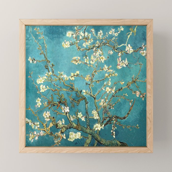 HD Vincent Van Gogh Almond Blossoms Mini Art Print Gallery Image 1