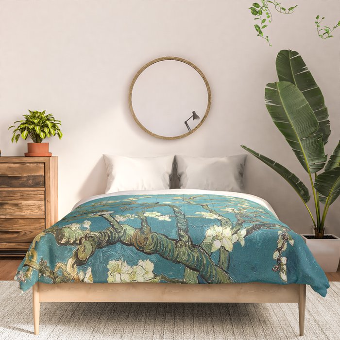 HD Vincent Van Gogh Almond Blossoms Comforter Gallery Image 3
