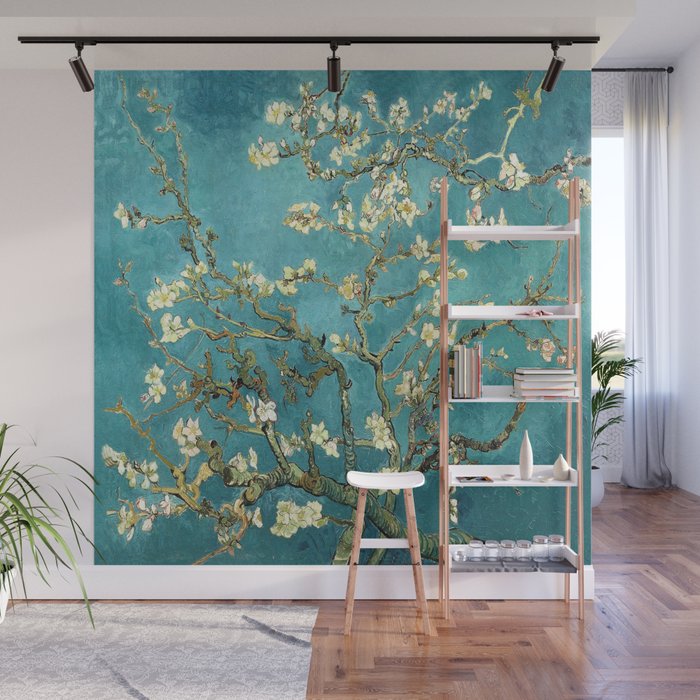 HD Vincent Van Gogh Almond Blossoms Wall Mural Gallery Image 1