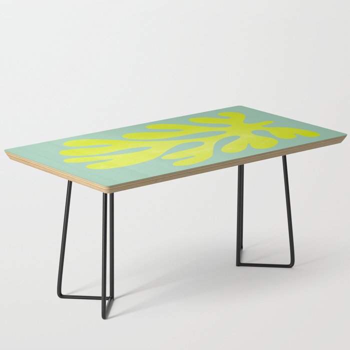 Lime & Sea Green: Matisse Paper Cutouts 06 Coffee Table Gallery Image 1