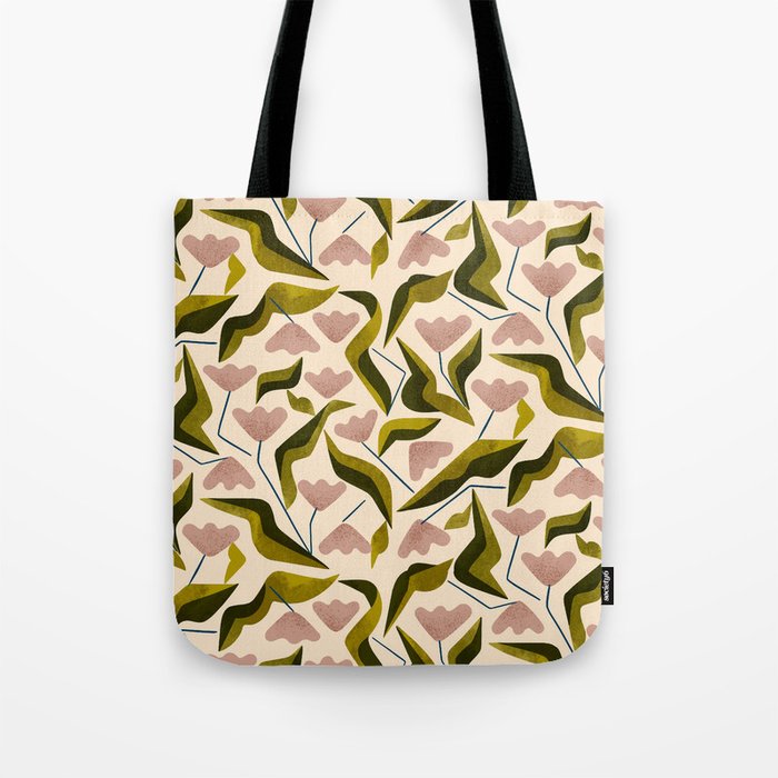Funky Tulips Tote Bag Gallery Image 1
