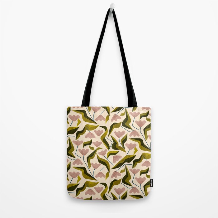Funky Tulips Tote Bag Gallery Image 2