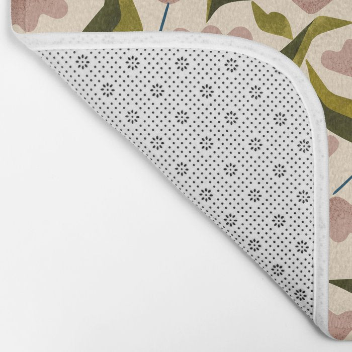 Funky Tulips Bath Mat Gallery Image 2