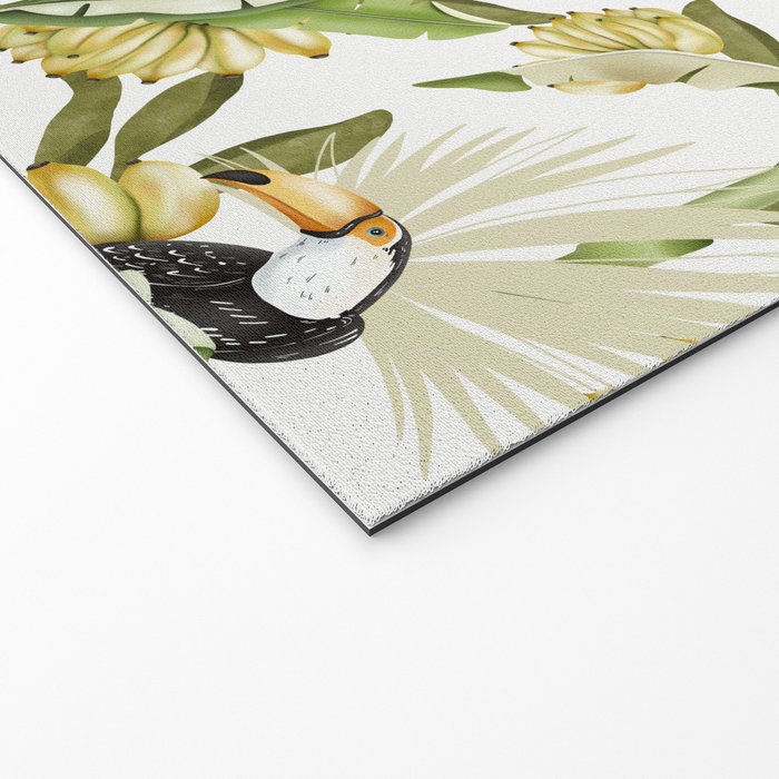 Toucans in Banana Plantation N Welcome Mat Gallery Image 2