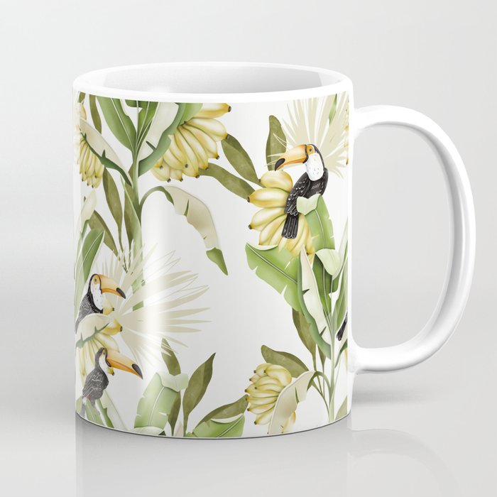 Toucans in Banana Plantation N Coffee Mug Gallery Image 1