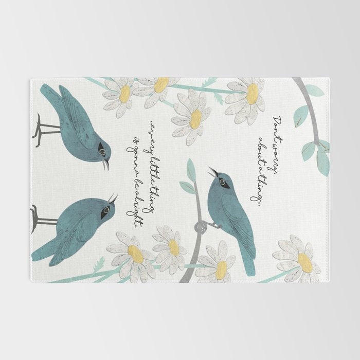 Three Little Birds (Parts 1 and 2) Rug Gallery Image 2