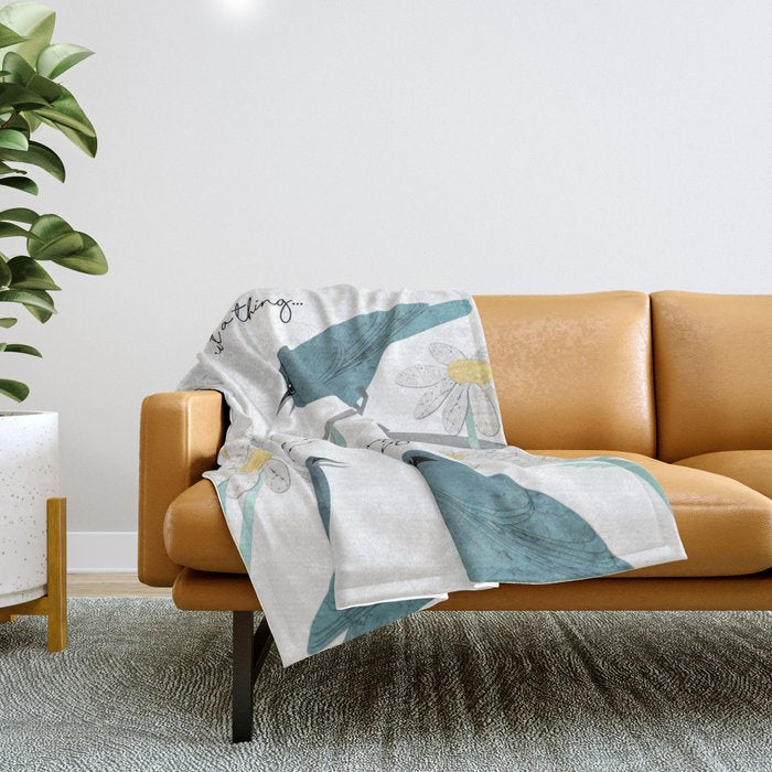 Three Little Birds (Parts 1 and 2) Throw Blanket Gallery Image 1