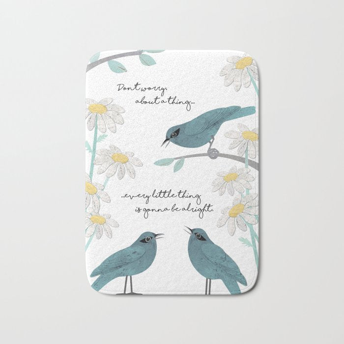 Three Little Birds (Parts 1 and 2) Bath Mat Gallery Image 1