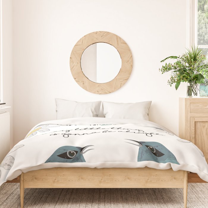 Three Little Birds (Parts 1 and 2) Duvet Cover Gallery Image 3