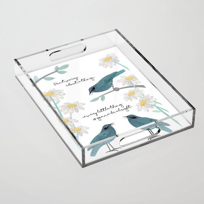 Three Little Birds (Parts 1 and 2) Acrylic Tray Gallery Image 1