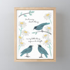 Three Little Birds (Parts 1 and 2) Mini Art Print Gallery Image 1