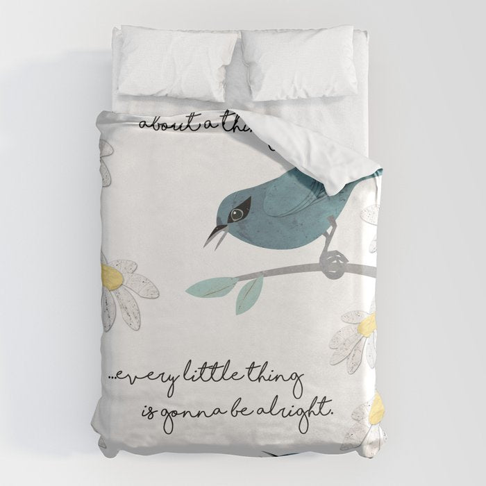 Three Little Birds (Parts 1 and 2) Duvet Cover Gallery Image 6