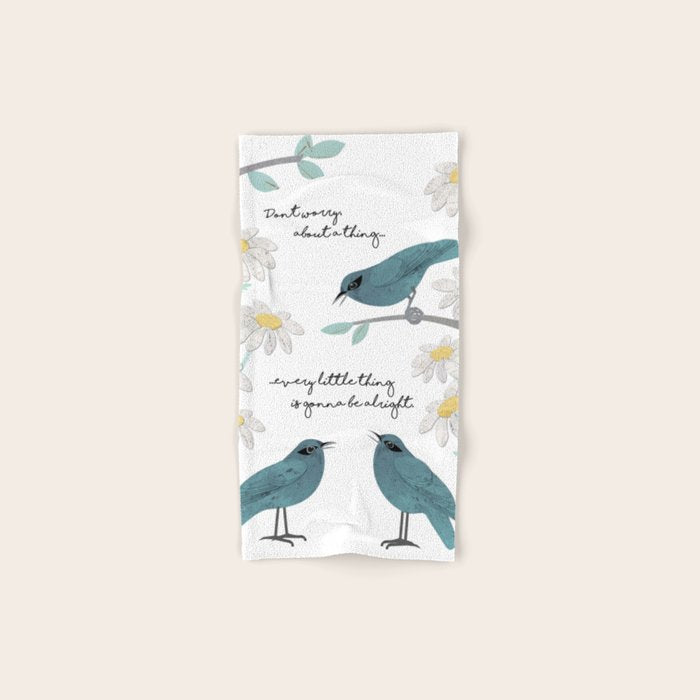 Three Little Birds (Parts 1 and 2) Bath Towel Gallery Image 1