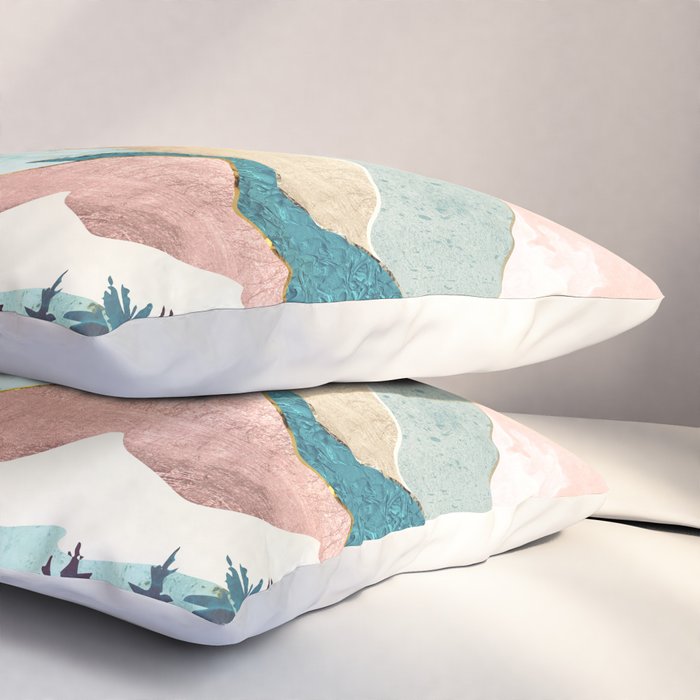 Lake Sunrise II Pillow Sham Gallery Image 3