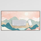 Lake Sunrise II Desk Mat Gallery Image 1