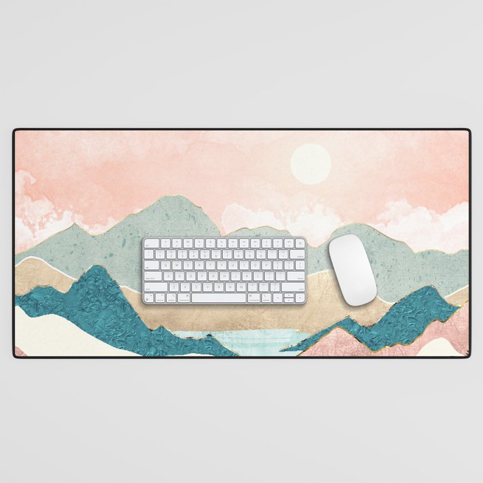 Lake Sunrise II Desk Mat Gallery Image 1