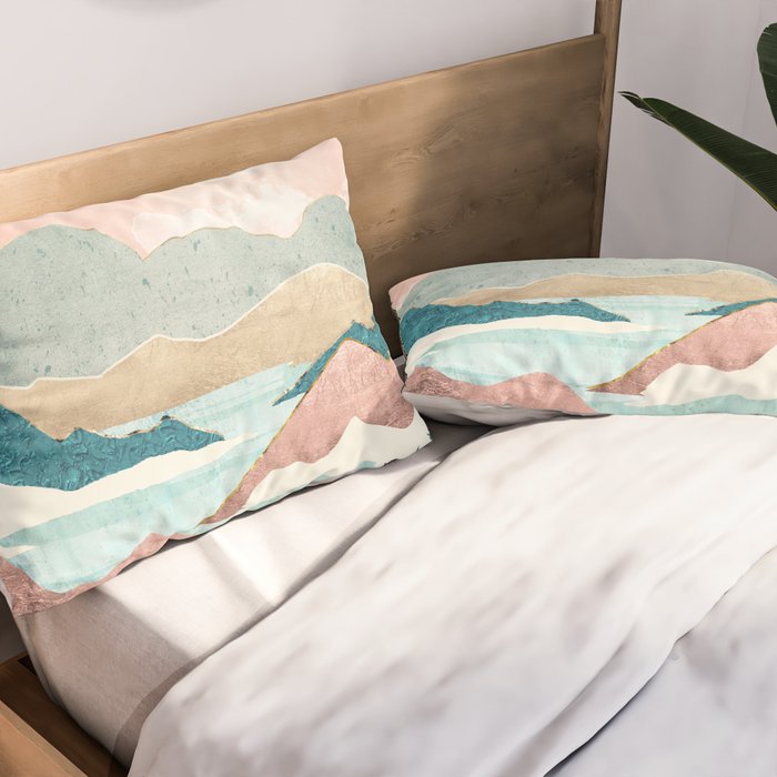 Lake Sunrise II Pillow Sham Gallery Image 2